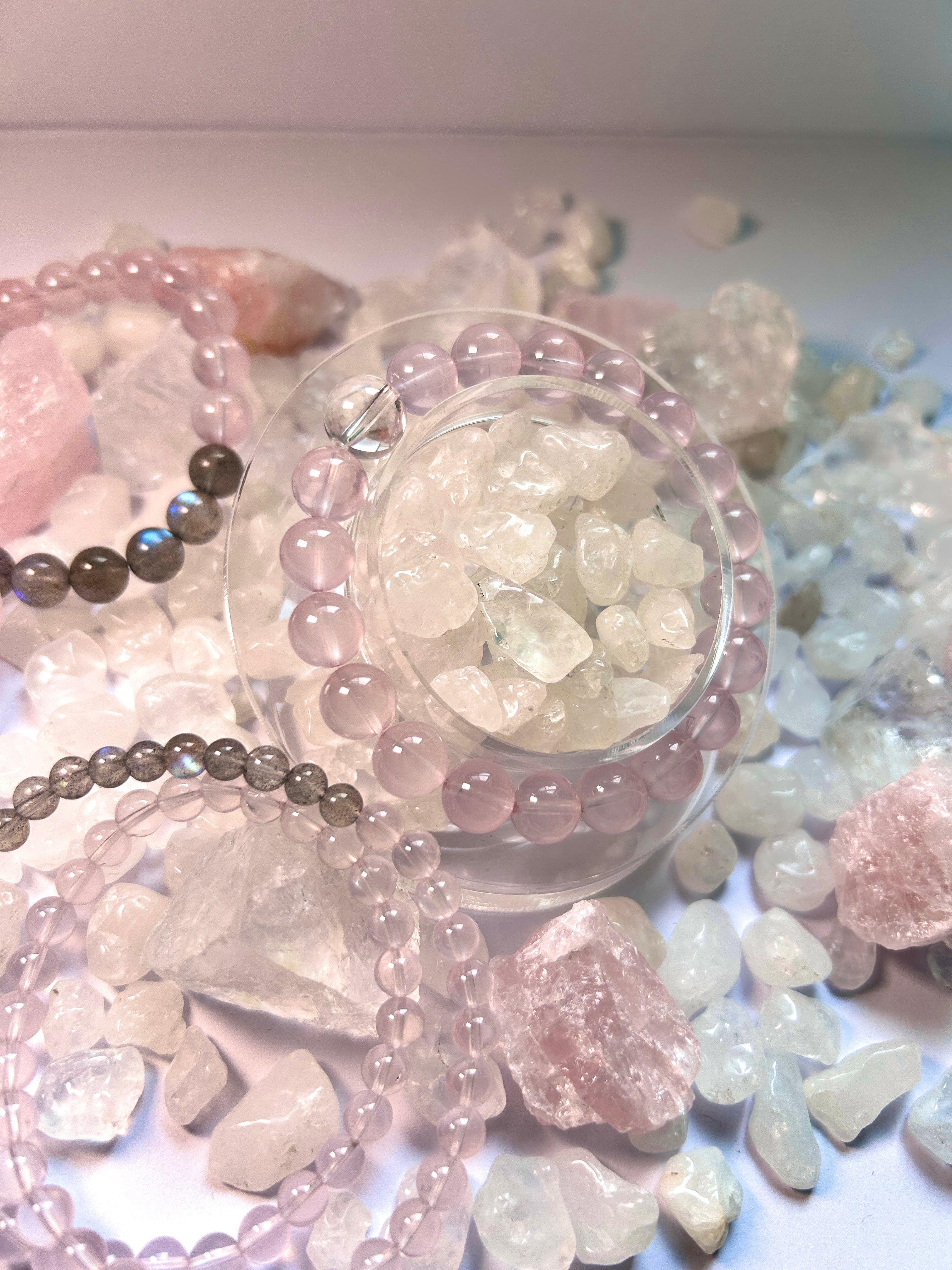 Rose Quartz x Moonstone